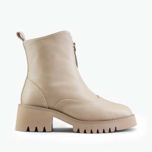 Nola Ankle Boot Latte Leather
