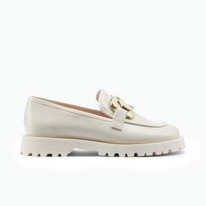 Dublin Loafer Ivory Leather