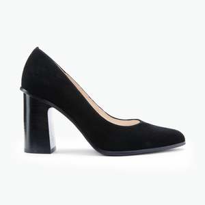 Cassie Heel Black Suede