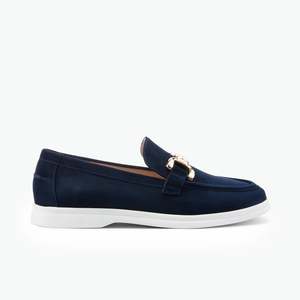 All Shoes: Wynn Loafer Navy Suede