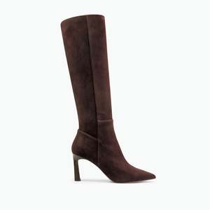 Margot Knee High Boot Chocolate Suede