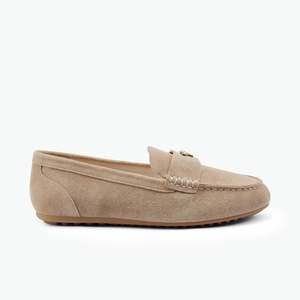 Nico Moccasin Cinnamon Suede