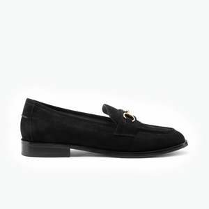 Harriet Loafer Black Suede