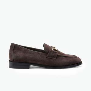 Harriet Loafer Molasses Suede