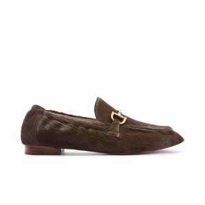 All Shoes: Mel Loafer Coffee Calf Fur Ltd Ed