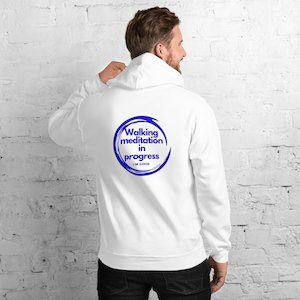 WALKING MEDITATION - Unisex Hoodie - Nicole Wijngaarden Coaching