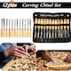 Wood/Clay/Fruit Carving Chisel Set