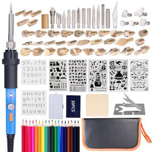 Tools: Pyrography Kit - Electric Solder Iron DIY Wood Burning set