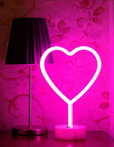Lights: Heart Neon LED Light