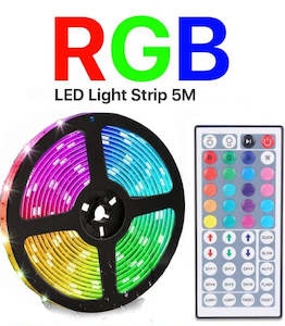 Lights: Waterproof LED RGB Strip Lights - 5m