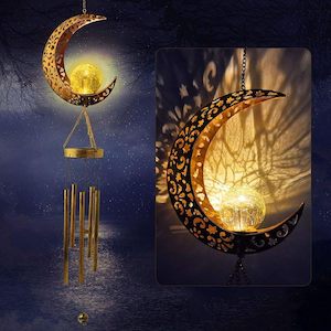 Lights: Moon Solar Wind Chimes