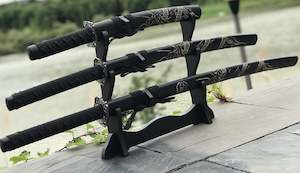 Samurai Sword Set - Black