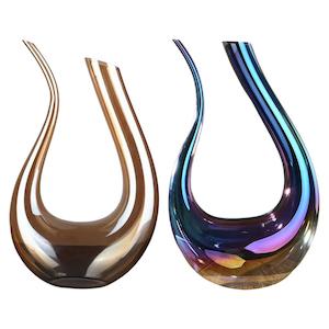 Kitchen: Luxurious Crystal Glass Wine Decanter 1500ml