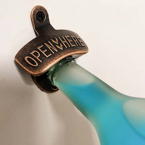Kitchen: Vintage Kitchen Bottle Opener - Retro Wall Mounted