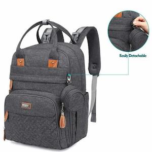Baby Gear: Nappy Bag Backpack - USB Charging