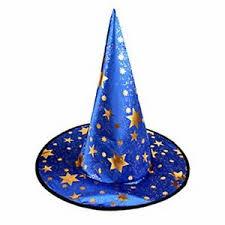 Toys Games Gifts: Children's Witch Hat With Gold Stars