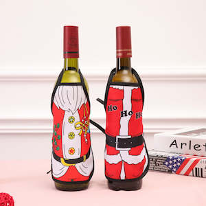 Black Friday: Mini Christmas Apron Wine Bottle Cover