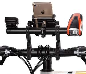 Bicycle E Bike Accessories: Bike Handlebar Extender And Phone Holder