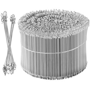 Products: Galv Wire Ties - 2500 pcs - 200mm x 1.6mm - Double Loop