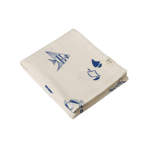 Muslin Wrap - Atlantic
