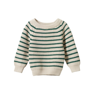 Billy Jumper - Pine Sailor Stripe