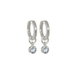 Huggies Earrings (Birthstones) - Evolve