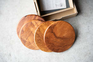 Giftware 1: Rimu Coasters - Set of 4