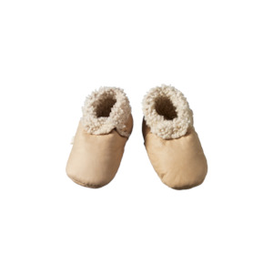 Lambskin Booties - Cream