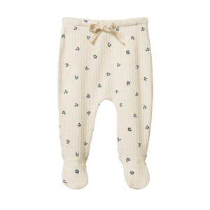 Childrens Gifts: Footed Rompers Pointelle - Winter Berry