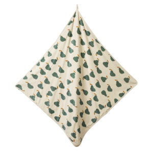 Childrens Gifts: Organic Cotton Hooded Towel - Pear