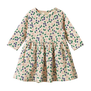 New In Nature Baby: Long Sleeve Twirl Dress - Grande Briarwood