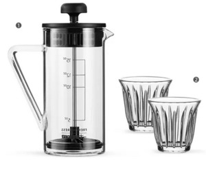 All: French Press 450ml - MHW-3BOMBER + Coffee