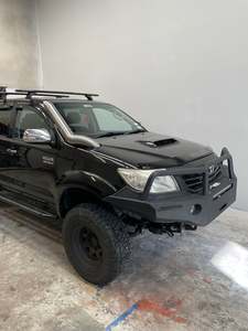 Snorkels: CUSTOM NINEZ Toyota Hilux N70 Bonnet Entry Snorkel