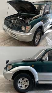 CUSTOM NINEZ Toyota Landcruiser Prado (90 Series) 1KZ Bonnet Entry Snorkel + Airbox Combo