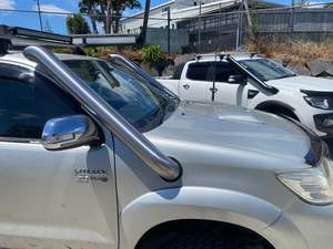 All: DIY 4” Stainless Steel Snorkel Kit