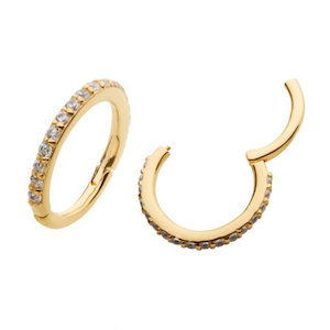 Products: Gold Gemmed Segment Clicker - Ninjaflower