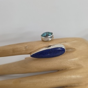 Products: Lapis & Turquoise Ring - Ninjaflower