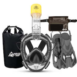 EOFY Package: Equaliser PRO (Mask + Fins + Bag + Waterproof pouch)