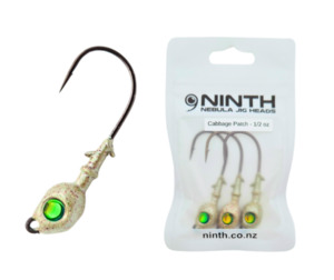 Nebula Jig Head – Cabbage Patch Qty 3