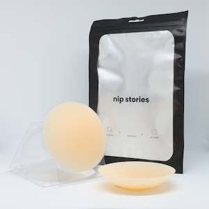Frontpage: 5 pairs grippy nippys - non adhesive nipple covers