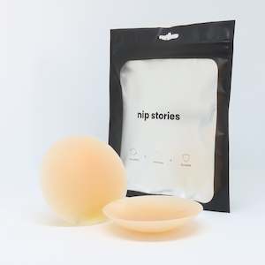 Frontpage: Adhesive nipple covers - sticky nippys