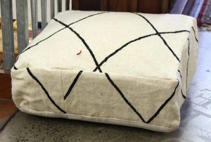 Products: Woolen Moroccan Pouf 26