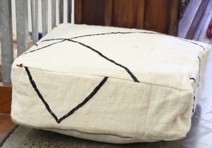 Products: Woolen Moroccan Pouf 27