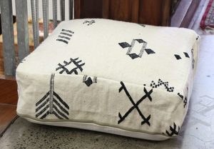 Products: Woolen Moroccan Pouf 28