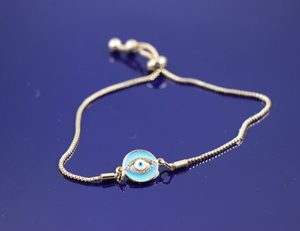 Products: Turkish Evil Eye Bracelet Oval Evil Eye Pendants Gold B97