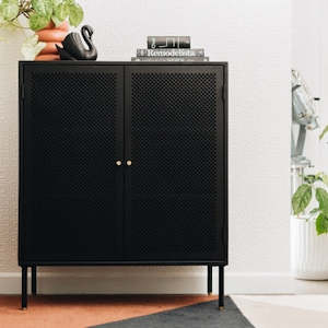 Dawn Black Cabinet – Nirvana Interiors