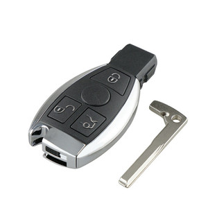 High-Quality 3 Button Mercedes Benz Remote Key with Key Blade