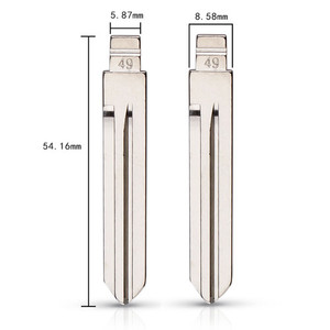 Products: Xhorse VVDI Universal Aftermarket Flip Remote Key DA37 NSN16R Blade Nissan B-049