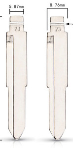 Xhorse VVDI Universal Flip Remote Key Blade 23 MIT11 for Mitsubishi & Suzuki