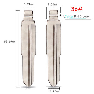 Products: Hyundai Flip Remote Key Blade with blade HYN12